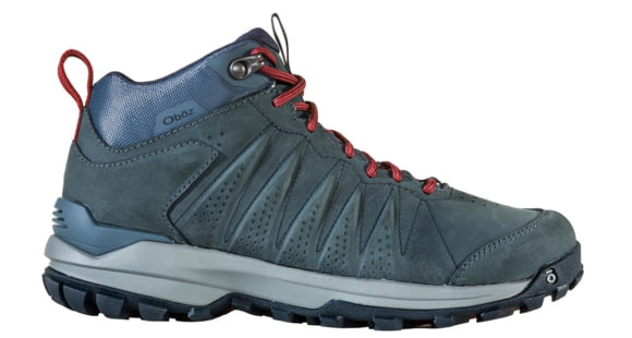 Oboz Sypes Mid Leather B-DRY Hiking Shoes - Women's, Slate, 11, Medium, 77102-Slate-Medium-11