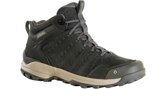 Oboz Sypes Mid Leather B-DRY Hiking Shoes - Men's, Lava Rock, 14, 77101-Lava Rock-M-14