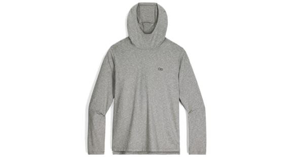 Outdoor Research ActiveIce Spectrum Sun Hoodie - Men's, Grey Heather, Medium, 3223761050-M