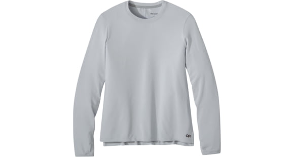 Outdoor Research ActiveIce Spectrum Sun Long Sleeve Tee - Women's, Titanium Grey, Large, 2876602194008