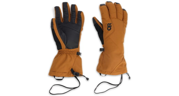 Outdoor Research Adrenaline 3-in-1 Gloves - Men's, Saddle, Large, 3000191145008
