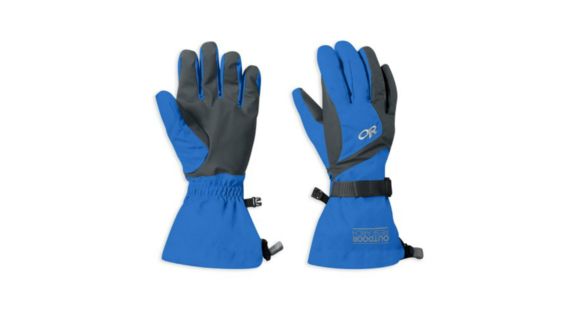 Outdoor Research Adrenaline Gloves - Women's, Small, Bluebird/Charcoal