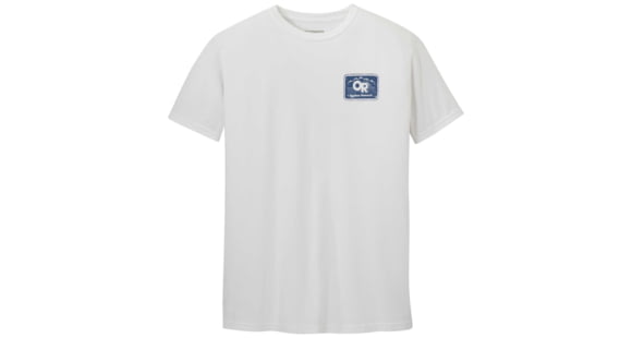 Outdoor Research Advocate Box Short Sleeve Tee - Mens, White, Small, 2760740002006