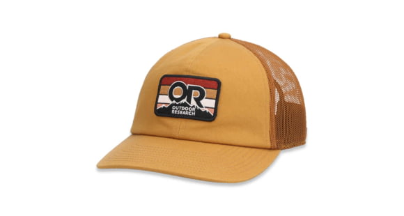 Outdoor Research Advocate Stripe Patch Cap, Saffron, 3000491187222