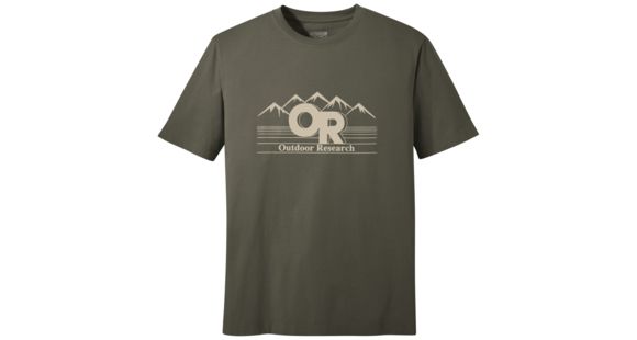 Outdoor Research Advocate Tee, Men's, Fatigue, S, 265929-fatigue-S