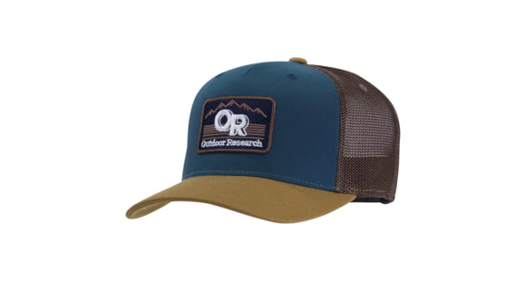 Outdoor Research Advocate Trucker Cap, Unisex, Saddle, One Size, 243525-saddle-1size