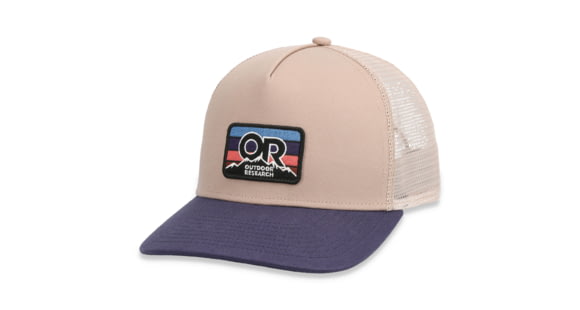 Outdoor Research Advocate Trucker Hi Pro Cap, Pro Khaki/Cenote, One Size, 3010052716222