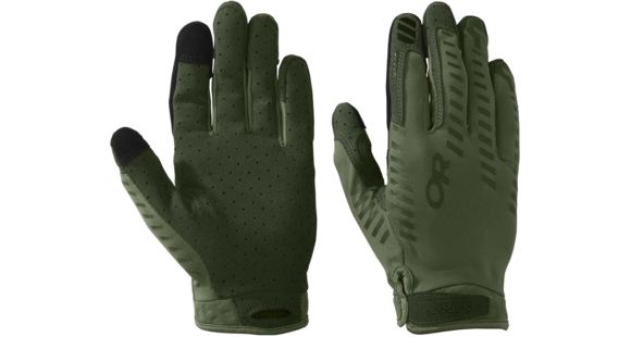 Outdoor Research Aerator Sensor Gloves - Men's, Sage Green, Small, 2432390610006