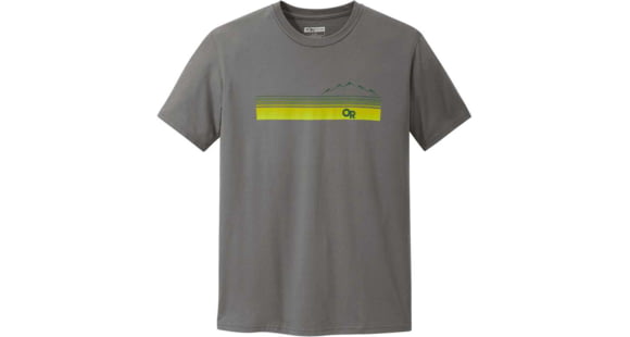 Outdoor Research Ally Short Sleeve Tee - Men's, Charcoal, Large, 2760720890008