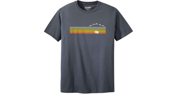 Outdoor Research Ally Short Sleeve Tee - Men's, Night, Small, 2760720218006
