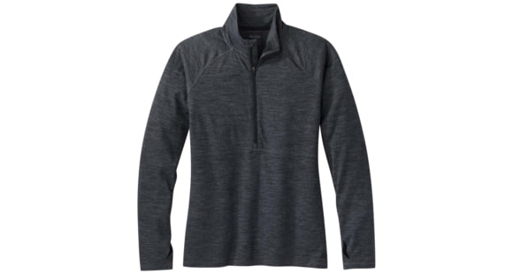Outdoor Research Alpine Onset Merino 150 Half Zip Base Layer - Women's, Charcoal Heather, Small, 2832230893006