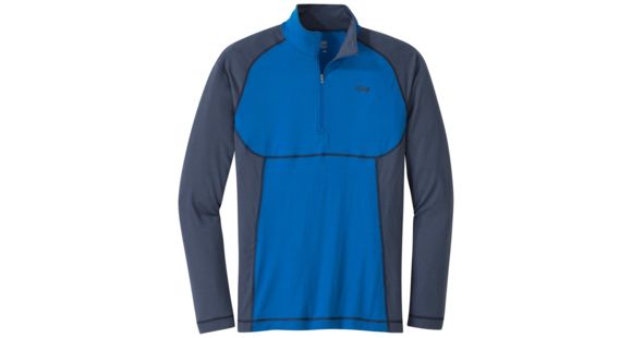 Outdoor Research Alpine Onset Zip Top - Men's, Cobalt/Naval Blue, XXL, 2681291342010