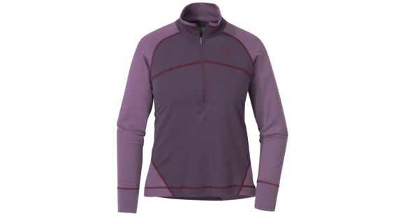 Outdoor Research Alpine Onset Zip Top - Women's, Pacific Plum/Amethyst, Medium, 2681571367007
