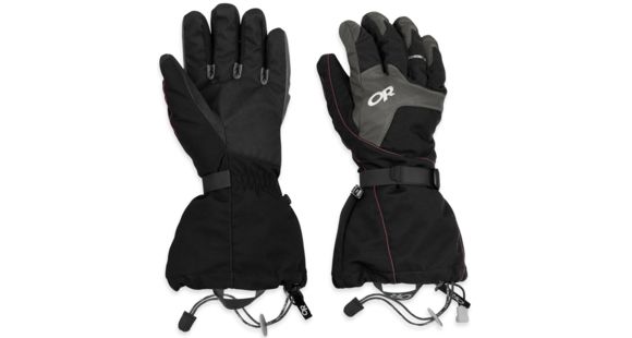 Outdoor Research Alti Gloves - Men's-Black-Large