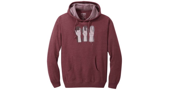 Outdoor Research Alti Horns Hoodie - Men's, Crimson Heather, Large, 2778111809008