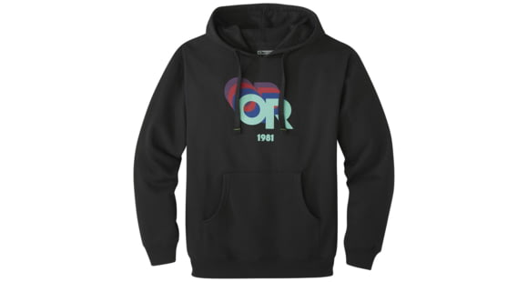 Outdoor Research Anniversary Hoodie, Black, Medium, 2837350001007