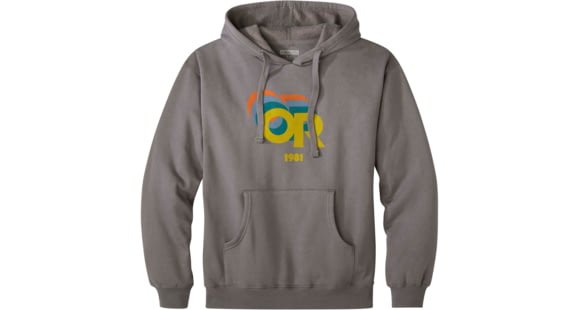 Outdoor Research Anniversary Hoodie, Charcoal, Small, 2837350890006