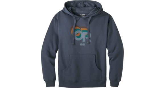 Outdoor Research Anniversary Hoodie, Naval Blue, Medium, 2837351289007