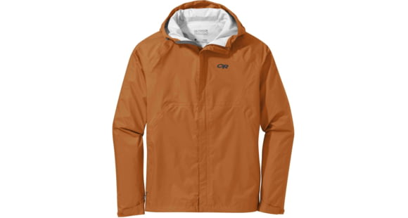 Outdoor Research Apollo Rain Jacket - Men's, Copper, Large, 2691691780008