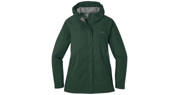 Outdoor Research Apollo Stretch Rain Jacket - Women's, Fir/Cypress, Small, 2744051916006