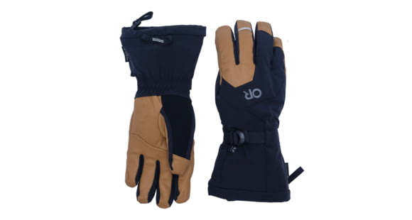 Outdoor Research Arete Modular Gore-Tex Gloves - Men's, Black/Dark Natural, XL, 3221622508009