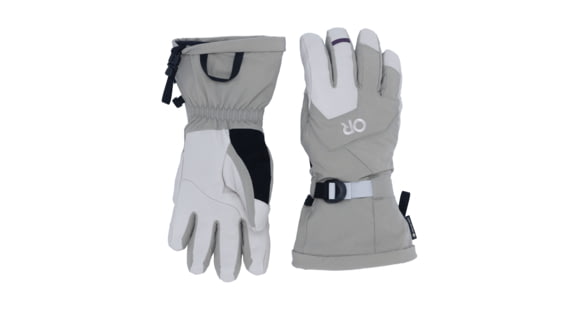 Outdoor Research Arete Modular Gore-Tex Gloves - Women's, Pro Khaki/Oyster, Small, 3221632800006