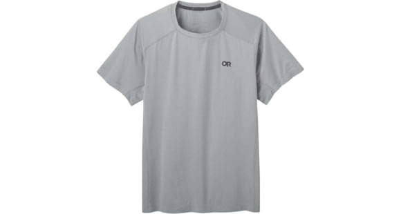 Outdoor Research Argon Short Sleeve Tee - Men's, Light Pewter, Small, 2799451564006