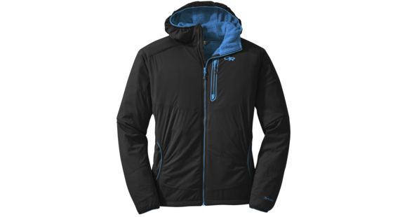 Outdoor Research Ascendant Hoody - Men's-Black/Tahoe-X-Large