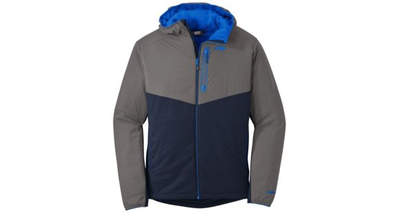 Outdoor Research Ascendant Hoody - Men's, Night/Pewter/Glacier, Large, 2500991748008
