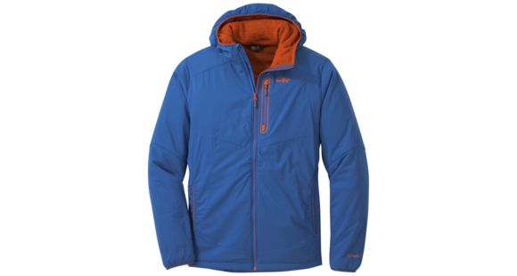 Outdoor Research Ascendant Hoody - Men's, Ochre/Burnt Orange, Small, 2500991358006