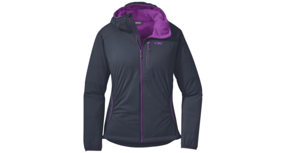 Outdoor Research Ascendant Hoody - Women's, Night/Ultraviolet, Extra Large, 250106-0636009
