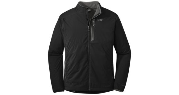 Outdoor Research Ascendant Jacket - Men's, Black/Pewter, Large, 2540100116008