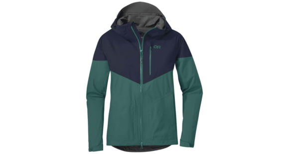 Outdoor Research Aspire Jacket - Women's, Naval Blue/Blue Spruce, Small, 2794801981006