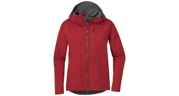 Outdoor Research Aspire Jacket - Women's, Tomato, Medium, 2680991292007