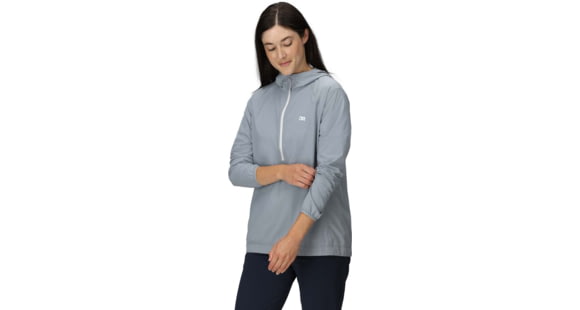 Outdoor Research Astroman Air Sun Hoodie - Women's, Slate, Small, 3008560930006