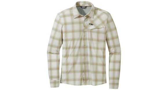 Outdoor Research Astroman Long Sleeve Sun Shirt - Men's, Hazelwood, Extra Large, 2744141423009