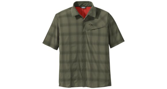 Outdoor Research Astroman Sort Sleeve Sun Shirt - Men's, Fatigue, 2XL, 2692240740010