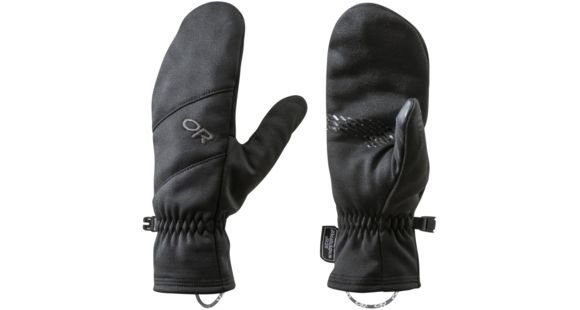 Outdoor Research Backstop Sensor Mitt - Women's -Black-Medium