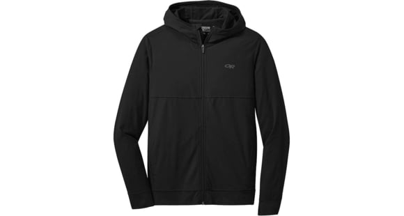 Outdoor Research Baritone Full Zip Hoodie - Men's, Black, Extra Large, 2775990001009