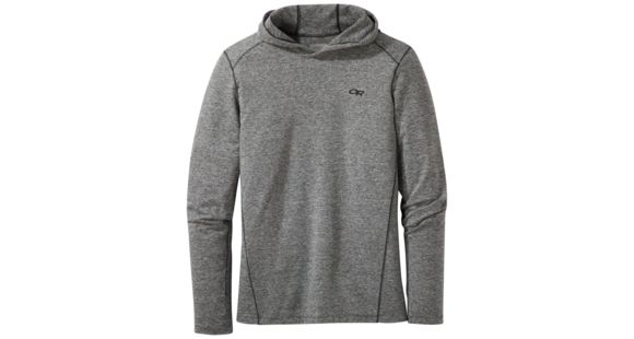 Outdoor Research Baritone Hoody - Men's, Black Heather, Small, 2714580012006