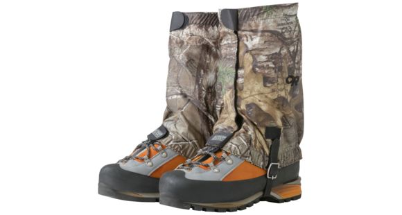 Outdoor Research Bugout Gaiters RealTree, Unisex, Realtree Xtra, M, 264366-realtree xtra-M