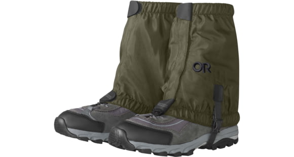 Outdoor Research Bugout Rocky Mountain Low Gaiters, Fatigue, Large/Extra Large, 2876950740016