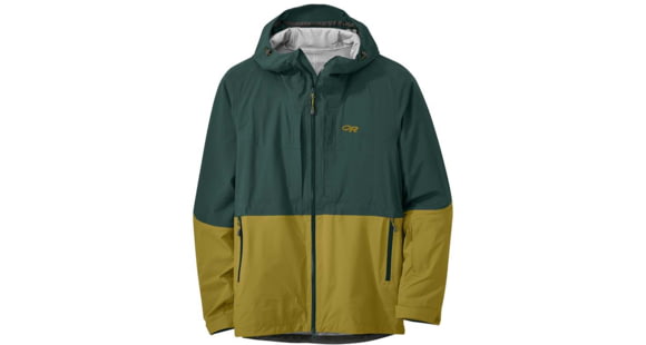 Outdoor Research Carbide Jacket - Men's, Fir/Lichen, Medium, 2775631895007