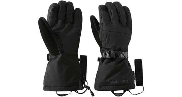 Outdoor Research Carbide Sensor Gloves - Men's, Black/Storm, Extra Large, 2776261344009