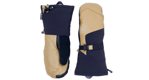 Outdoor Research Carbide Sensor Mitts, Black/Dark Natural, Medium, 2776282508007