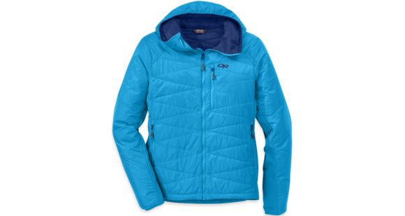 Outdoor Research Cathode Hooded Jacket - Men's-Tahoe-Large, 727602408200