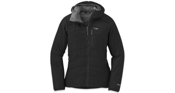 Outdoor Research Cathode Hooded Jacket - Women's-Black-X-Large, 344048
