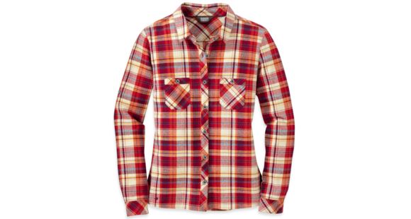 Outdoor Research Ceres Long-Sleeve Shirt - Women's-Sangria-Small