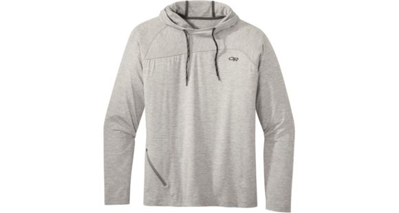 Outdoor Research Chain Reaction Hoody - Men's, Light Pewter Heather, Large, 2744281811008