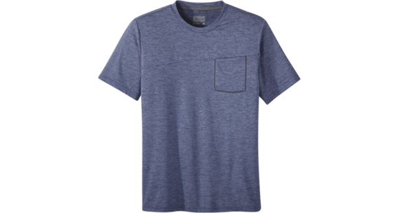 Outdoor Research Chain Reaction Tee - Men's, Twilight Heather, Small, 2744301817006